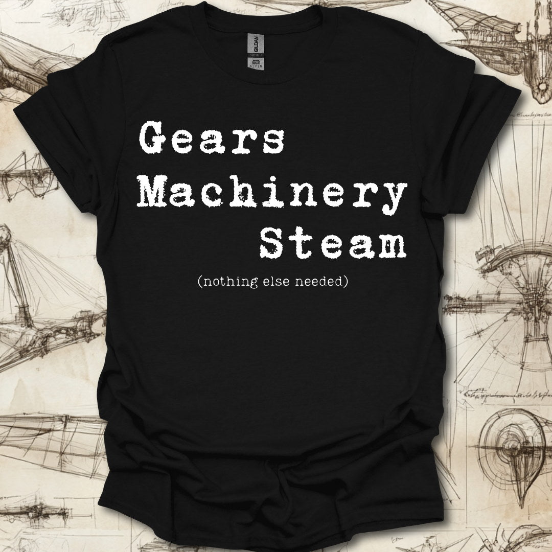 Gears Machinery Steam T-Shirt