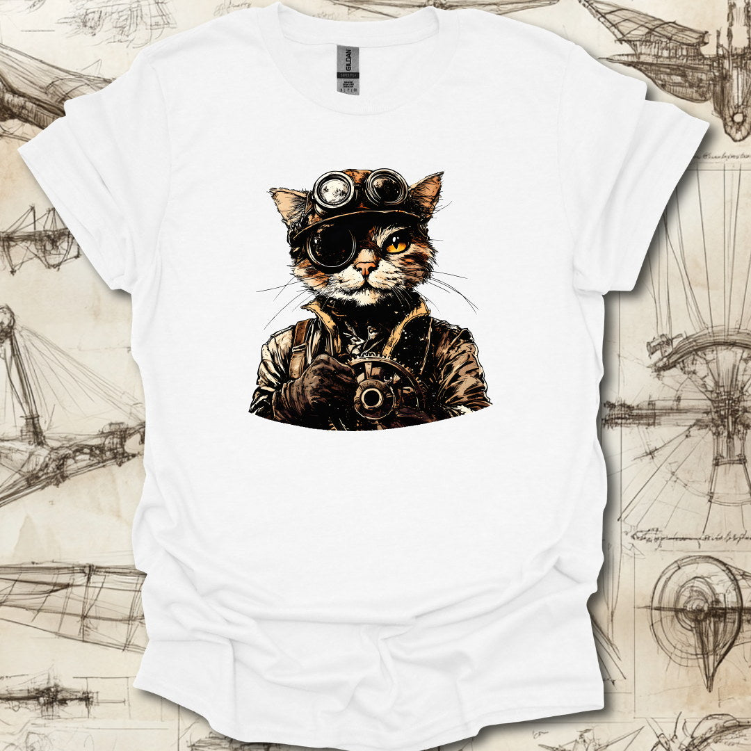 Steampunk Pirate Mechanic T-Shirt