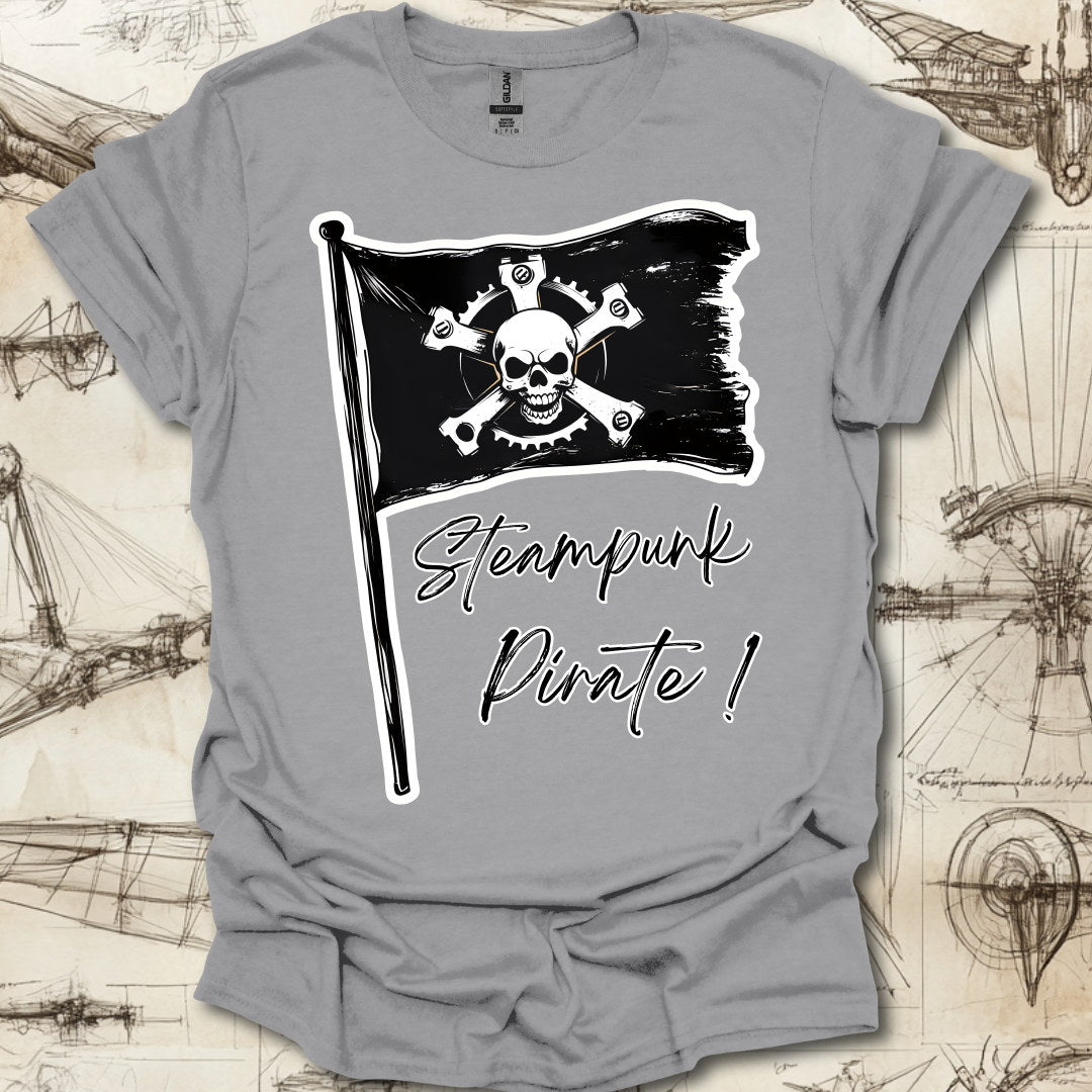 Steampunk Jolly Roger T-Shirt