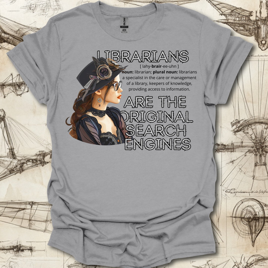Steampunk Librarian T-Shirt