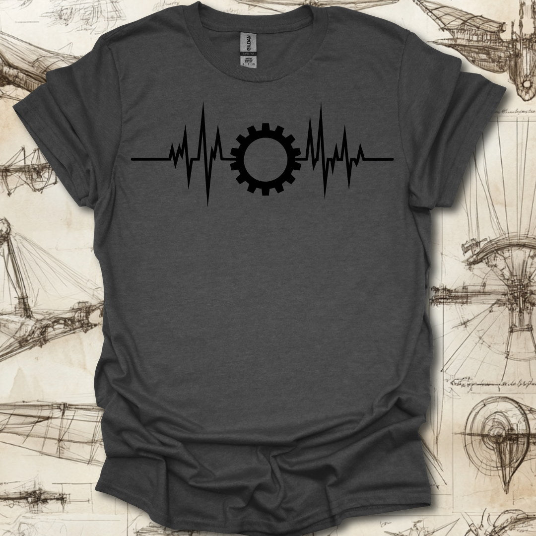 Steampunk EKG T-Shirt