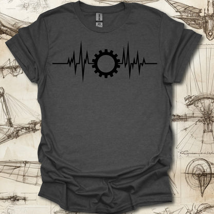 Steampunk EKG T-Shirt