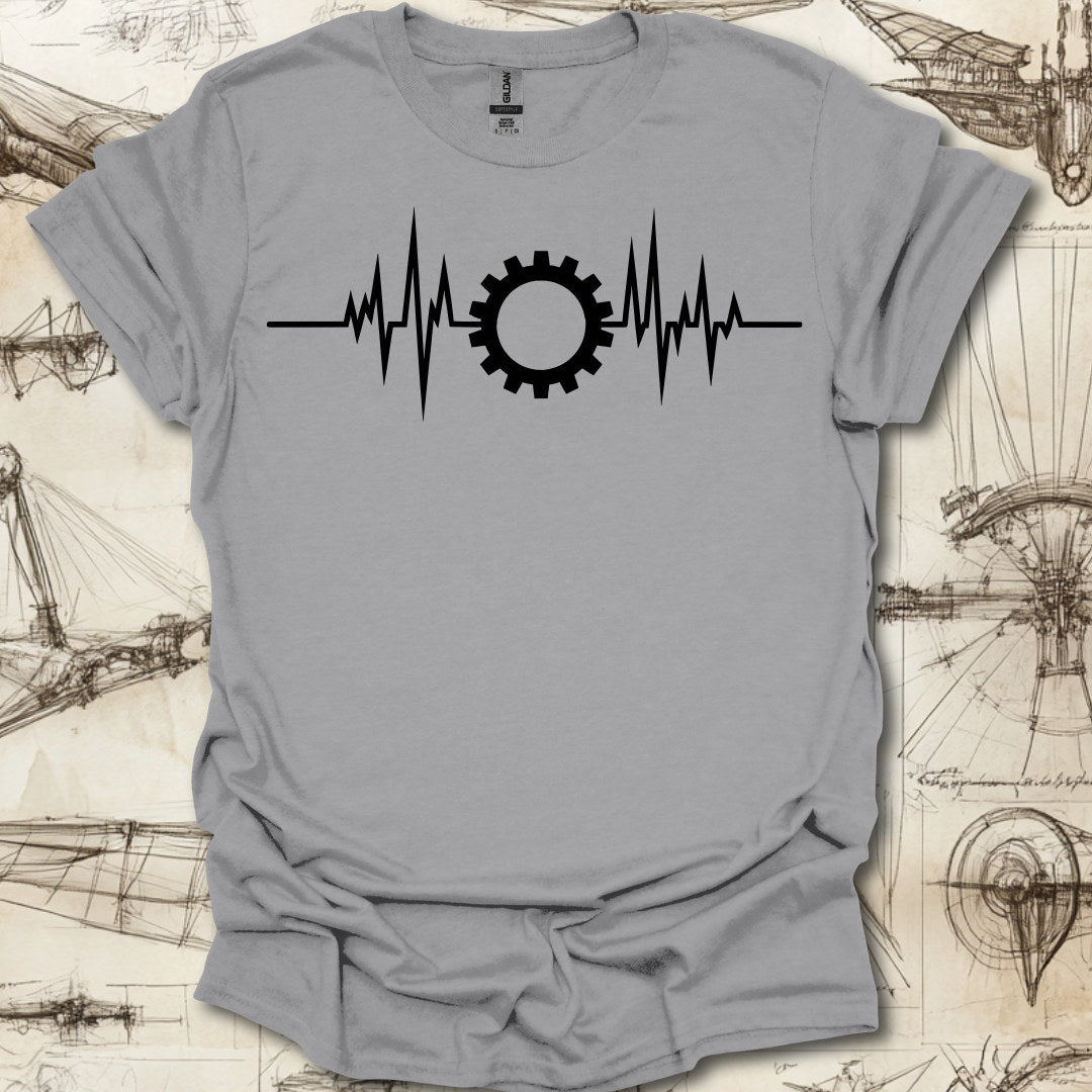 Steampunk EKG T-Shirt