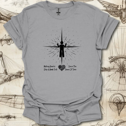 Heartbeat Skip – Timeless Steampunk Charmer T-Shirt