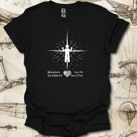 Heartbeat Skip – Timeless Steampunk Charmer T-Shirt