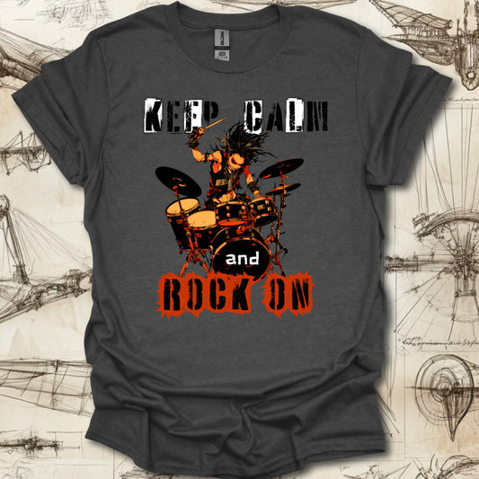 Keep Calm Rock On T-Shirt