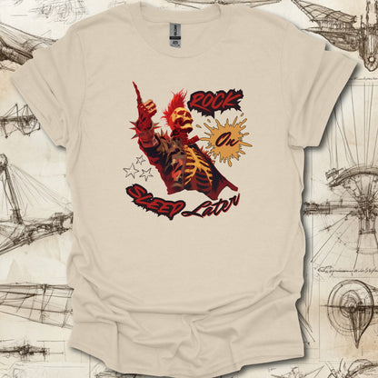 Rock On Sleep Later T-Shirt