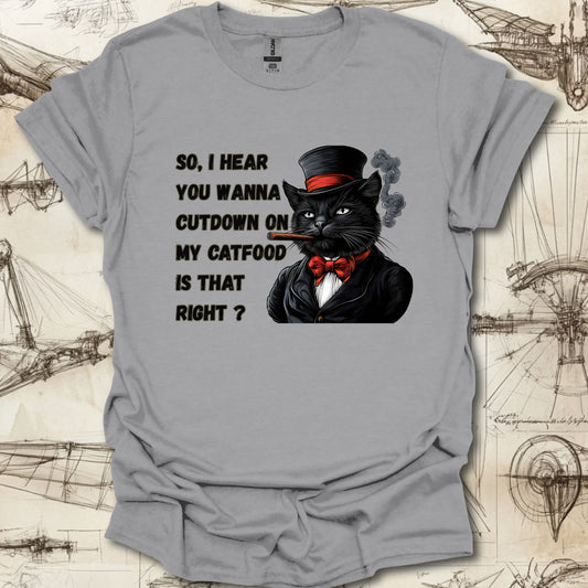 Cat Diet – Steampunk Sass & Catitude Tee T-Shirt